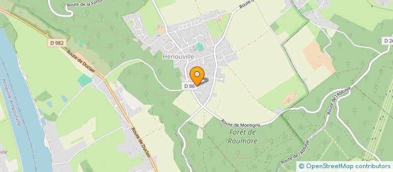 localisation de l'entreprise MONSIEUR JACQUES MARC  HENOUVILLE