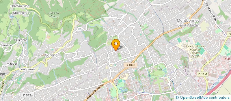 localisation de l'entreprise MONSIEUR JACQUES MARCEL à MEYLAN