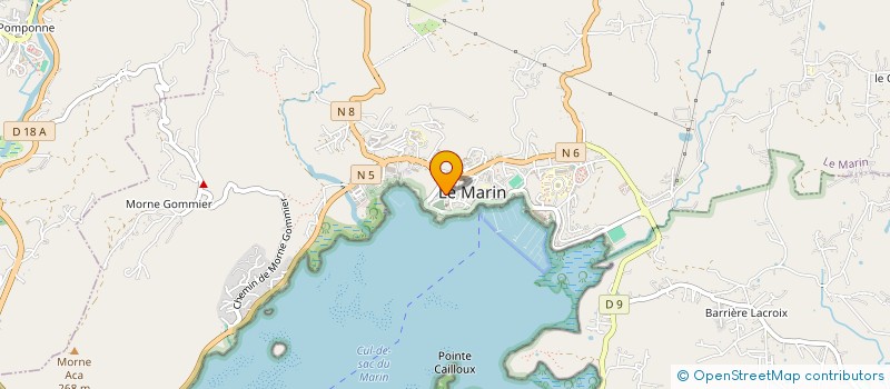 localisation de l'entreprise MONSIEUR JACQUES MARCHANDISE  LE MARIN