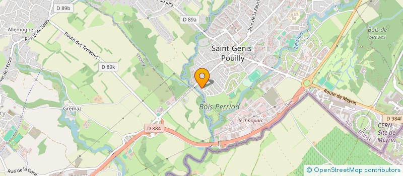 localisation de l'entreprise MONSIEUR JACQUES MARCONNET à SAINT-GENIS-POUILLY