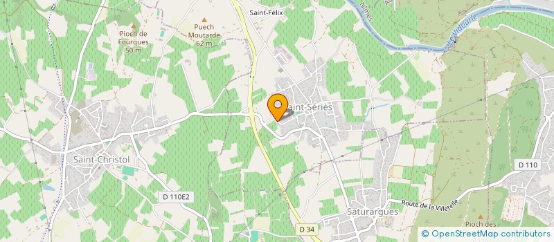 localisation de l'entreprise MONSIEUR JACQUES MARCOT  SAINT-SERIES