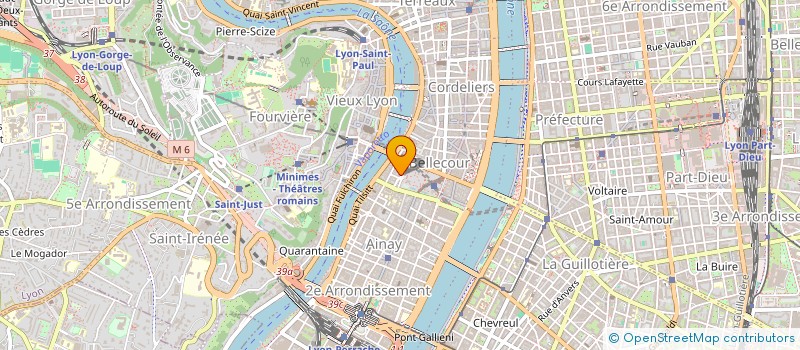 localisation de l'entreprise MONSIEUR JACQUES MARCOUT  LYON