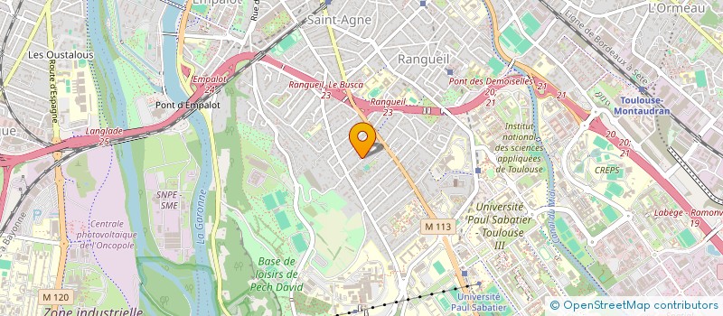 localisation de l'entreprise MONSIEUR JACQUES MARGAN à TOULOUSE