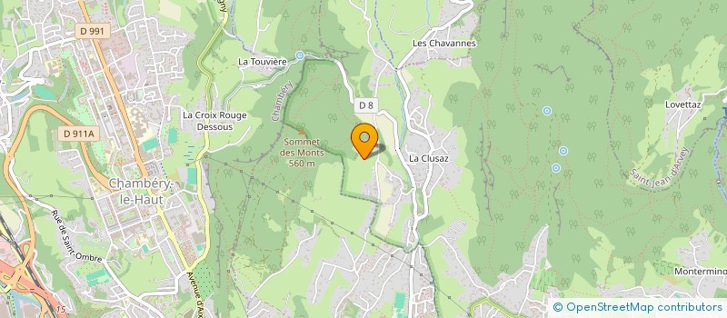 localisation de l'entreprise MONSIEUR JACQUES MARIAT  SAINT-ALBAN-LEYSSE