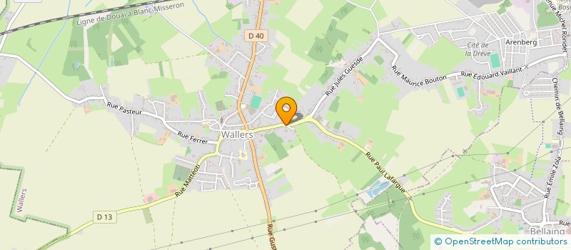 localisation de l'entreprise MONSIEUR JACQUES MARIE  WALLERS