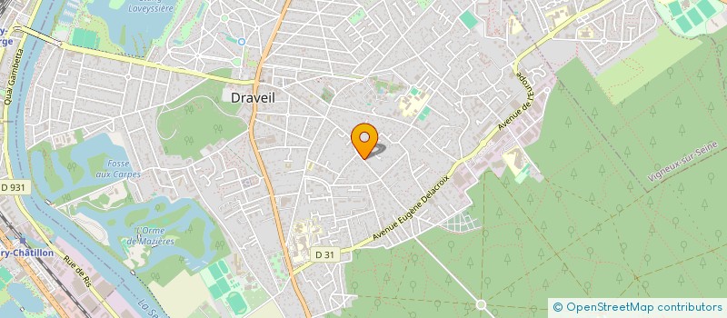 localisation de l'entreprise MONSIEUR JACQUES MARQUES à DRAVEIL