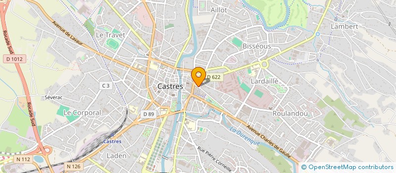localisation de l'entreprise MONSIEUR JACQUES MARQUIER à CASTRES