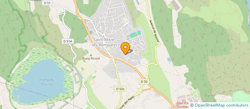 localisation de l'entreprise MONSIEUR JACQUES MARTIGNONI à SAINT-MITRE-LES-REMPARTS