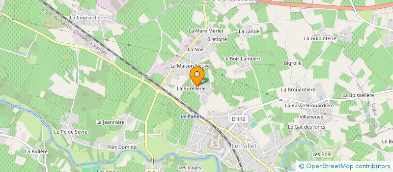 localisation de l'entreprise MONSIEUR JACQUES MARTIN à MOUZILLON