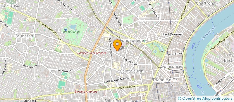 localisation de l'entreprise MONSIEUR JACQUES MARTIN à BORDEAUX