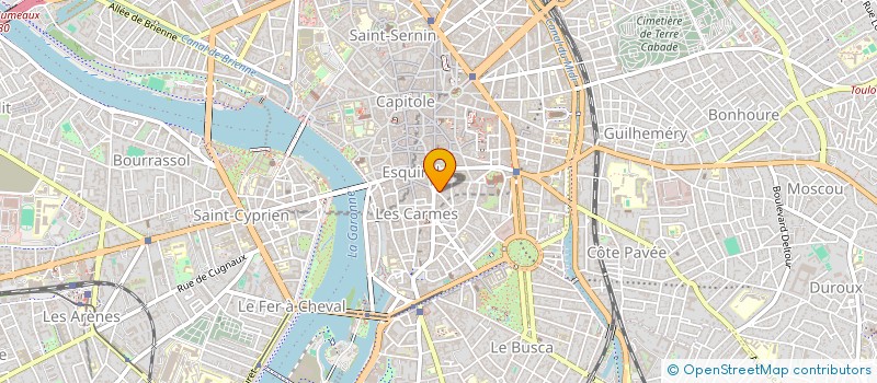 localisation de l'entreprise MONSIEUR JACQUES MARTY à TOULOUSE