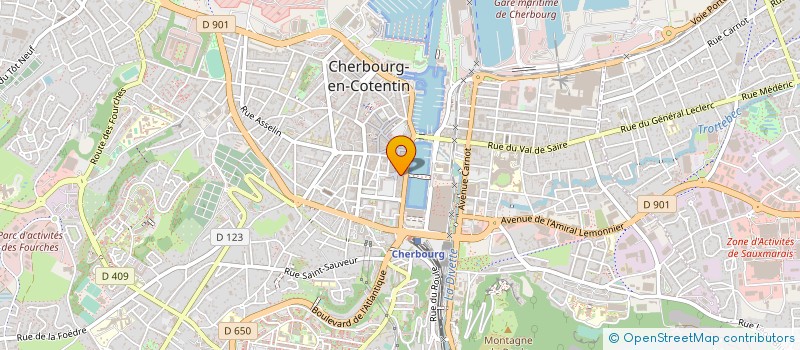 localisation de l'entreprise MONSIEUR JACQUES MAS à CHERBOURG-EN-COTENTIN