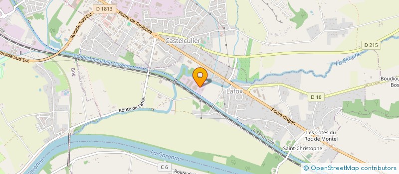 localisation de l'entreprise MONSIEUR JACQUES MASSABEAU  LAFOX