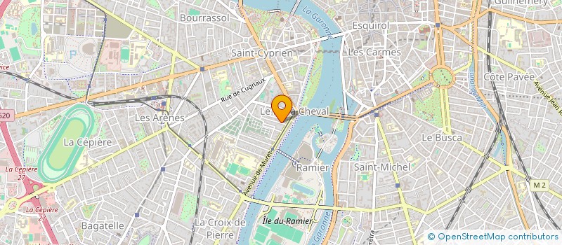 localisation de l'entreprise MONSIEUR JACQUES MASSOL à TOULOUSE