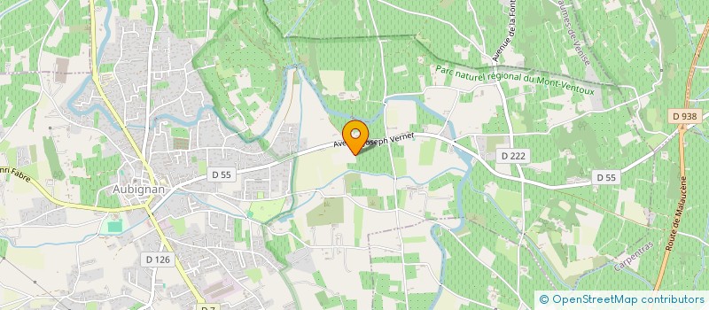 localisation de l'entreprise MONSIEUR JACQUES MASSON  AUBIGNAN