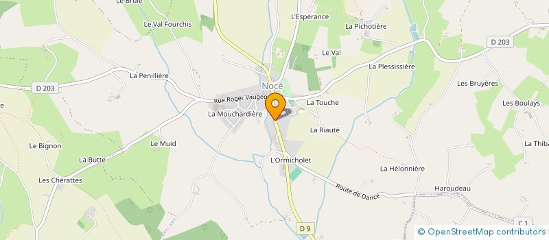 localisation de l'entreprise MONSIEUR JACQUES MASSOT à PERCHE-EN-NOCE