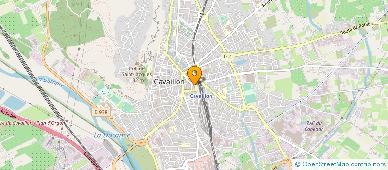 localisation de l'entreprise MONSIEUR JACQUES MATHERON à CAVAILLON