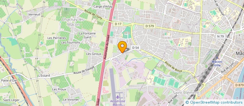 localisation de l'entreprise MONSIEUR JACQUES MATHEVET à CHARNAY-LES-MACON
