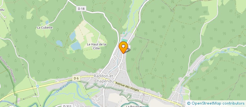 localisation de l'entreprise MONSIEUR JACQUES MAUFFREY  RADDON-ET-CHAPENDU