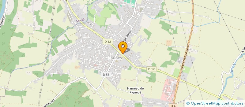 localisation de l'entreprise MONSIEUR JACQUES MAUREL  EAUNES