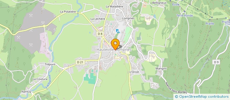 localisation de l'entreprise MONSIEUR JACQUES MAUREL à PLATEAU D'HAUTEVILLE