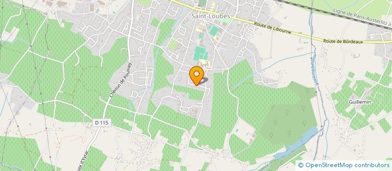 localisation de l'entreprise MONSIEUR JACQUES MAUREL à SAINT-LOUBES