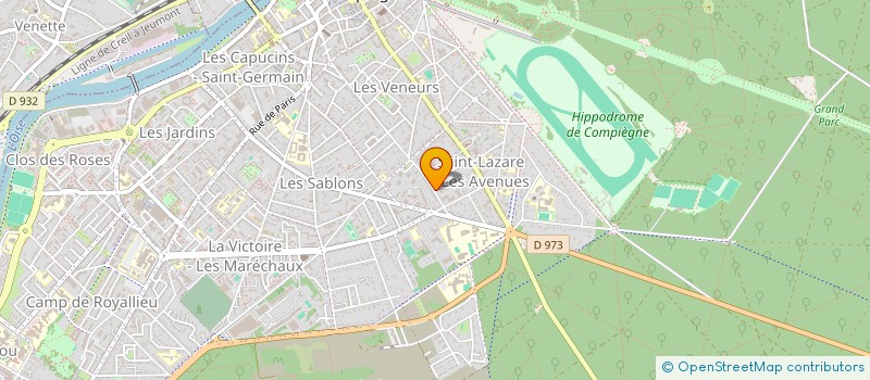 localisation de l'entreprise MONSIEUR JACQUES MAURY à COMPIEGNE