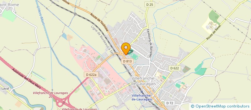 localisation de l'entreprise MONSIEUR JACQUES MAZAS à VILLEFRANCHE-DE-LAURAGAIS