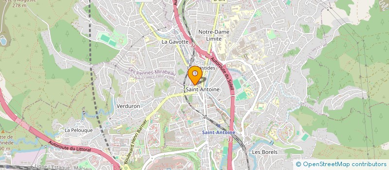 localisation de l'entreprise MONSIEUR JACQUES MAZZA à MARSEILLE
