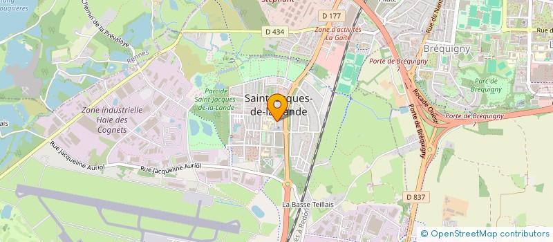 localisation de l'entreprise MONSIEUR JACQUES MBAN  SAINT-JACQUES-DE-LA-LANDE