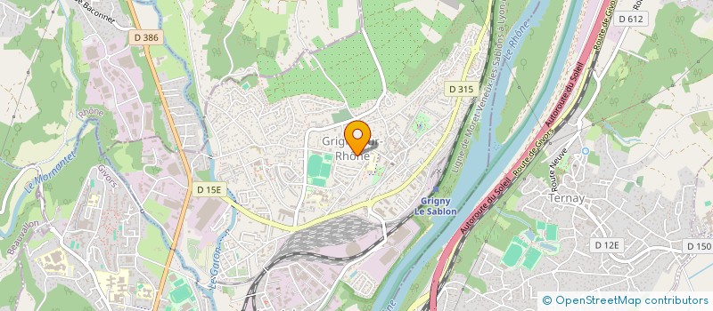 localisation de l'entreprise MONSIEUR JACQUES MEGE  GRIGNY