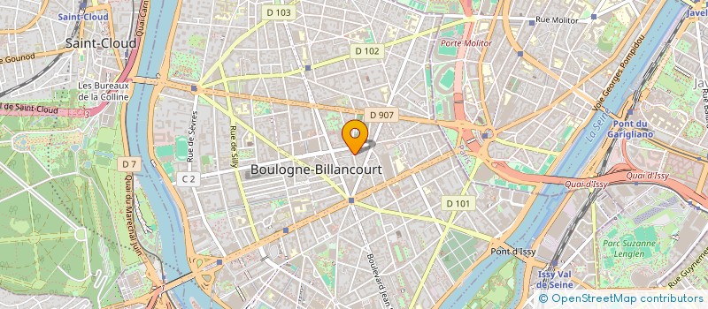 localisation de l'entreprise MONSIEUR JACQUES MELE à BOULOGNE-BILLANCOURT