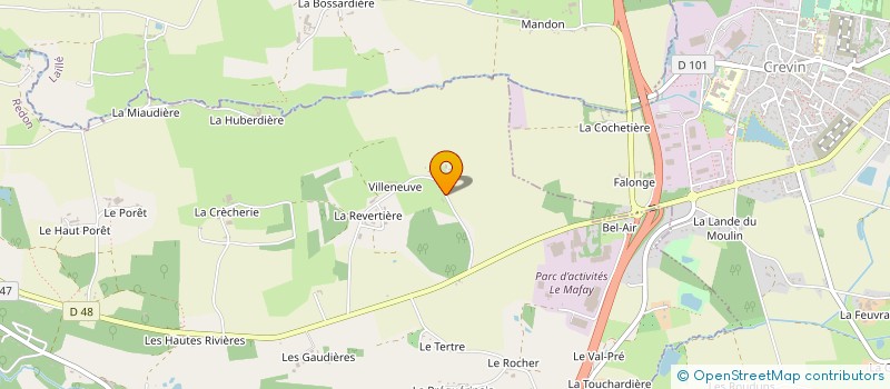 localisation de l'entreprise MONSIEUR JACQUES MENAGER  BOURG-DES-COMPTES