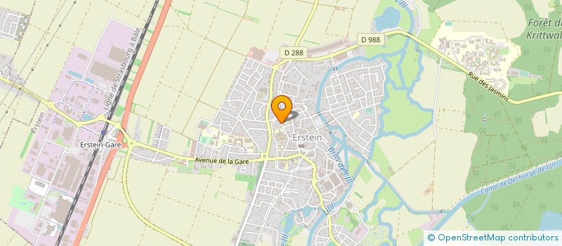 localisation de l'entreprise MONSIEUR JACQUES MENDELE-MEYER  ERSTEIN