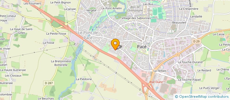 localisation de l'entreprise MONSIEUR JACQUES MENEZ à PACE