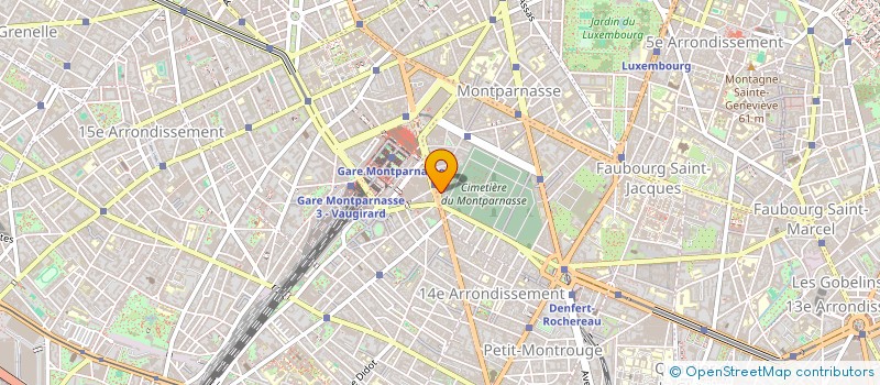 localisation de l'entreprise MONSIEUR JACQUES MENNINGER  PARIS