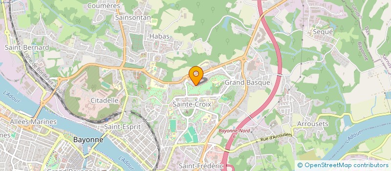 localisation de l'entreprise MONSIEUR JACQUES MERCAN à BAYONNE