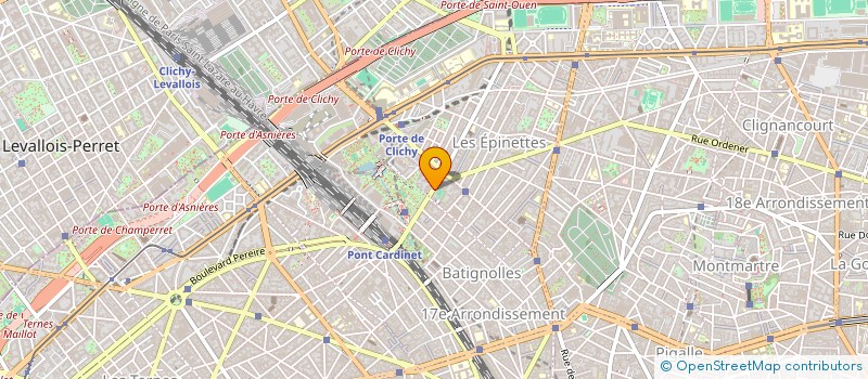 localisation de l'entreprise MONSIEUR JACQUES MERCIER à PARIS
