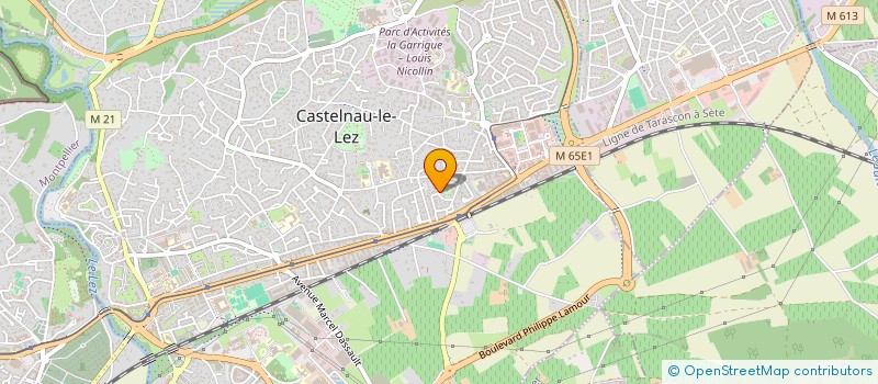 localisation de l'entreprise MONSIEUR JACQUES MERCOIRET à CASTELNAU-LE-LEZ