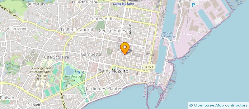 localisation de l'entreprise MONSIEUR JACQUES MEROT  SAINT-NAZAIRE