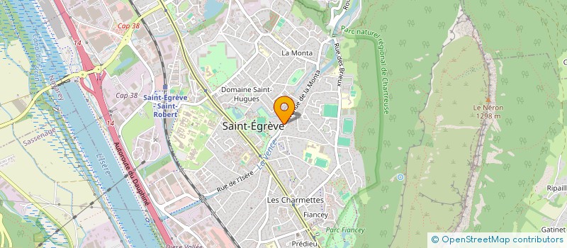 localisation de l'entreprise MONSIEUR JACQUES MERVANT à SAINT-EGREVE