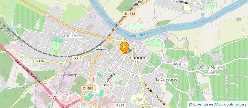 localisation de l'entreprise MONSIEUR JACQUES MESSINES à LANGON