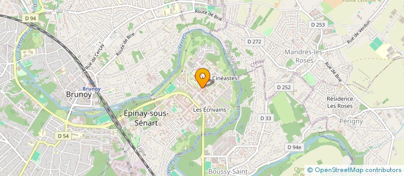 localisation de l'entreprise MONSIEUR JACQUES METAYER  EPINAY-SOUS-SENART