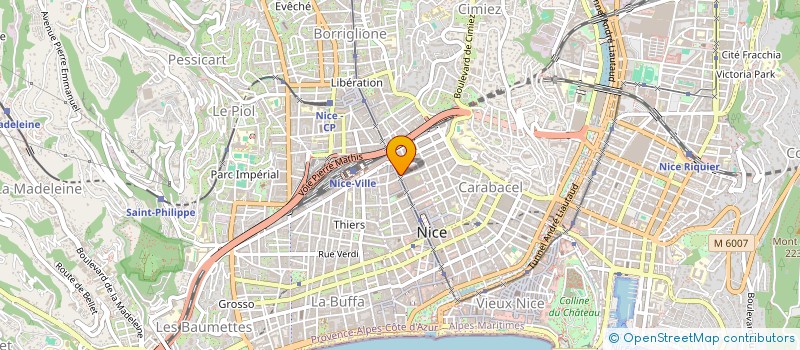 localisation de l'entreprise MONSIEUR JACQUES MEUNIER  NICE