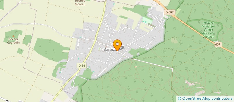 localisation de l'entreprise MONSIEUR JACQUES MEUNIER  BARBIZON