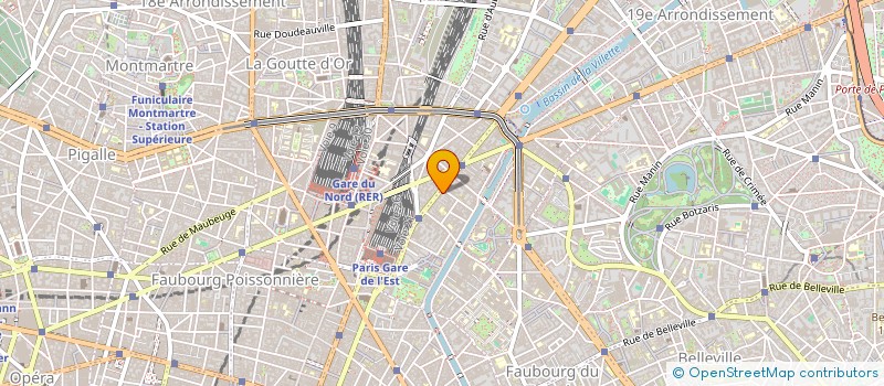 localisation de l'entreprise MONSIEUR JACQUES MEUNIER  PARIS