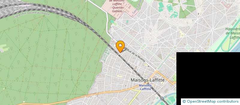 localisation de l'entreprise MONSIEUR JACQUES MEYER à MAISONS-LAFFITTE
