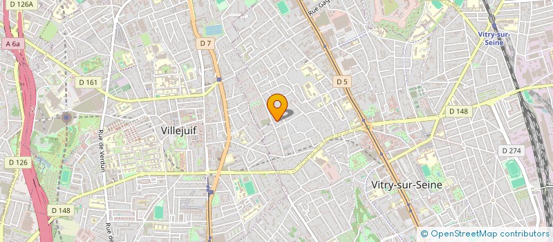 localisation de l'entreprise MONSIEUR JACQUES MEYILA à VITRY-SUR-SEINE