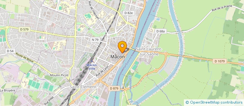 localisation de l'entreprise MONSIEUR JACQUES MICHEL à MACON