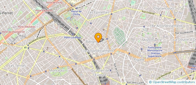 localisation de l'entreprise MONSIEUR JACQUES MICHEL  PARIS
